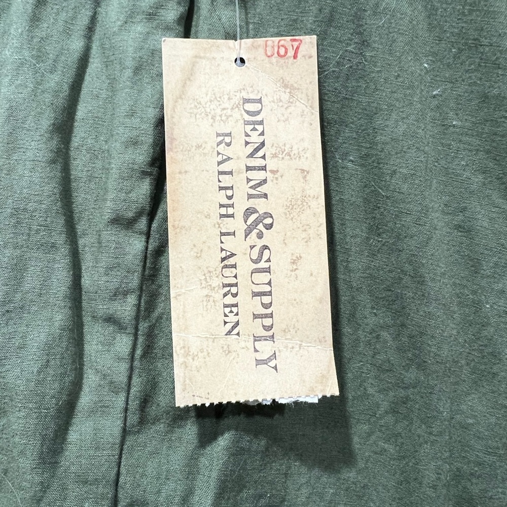 Denim & Supply Ralph Lauren Camo Moto Jacket w/ Faux Fur Collar Deadstock Size M - Picture 16 of 16